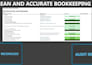 provide audit ready excel bookkeeping for startups and charities
